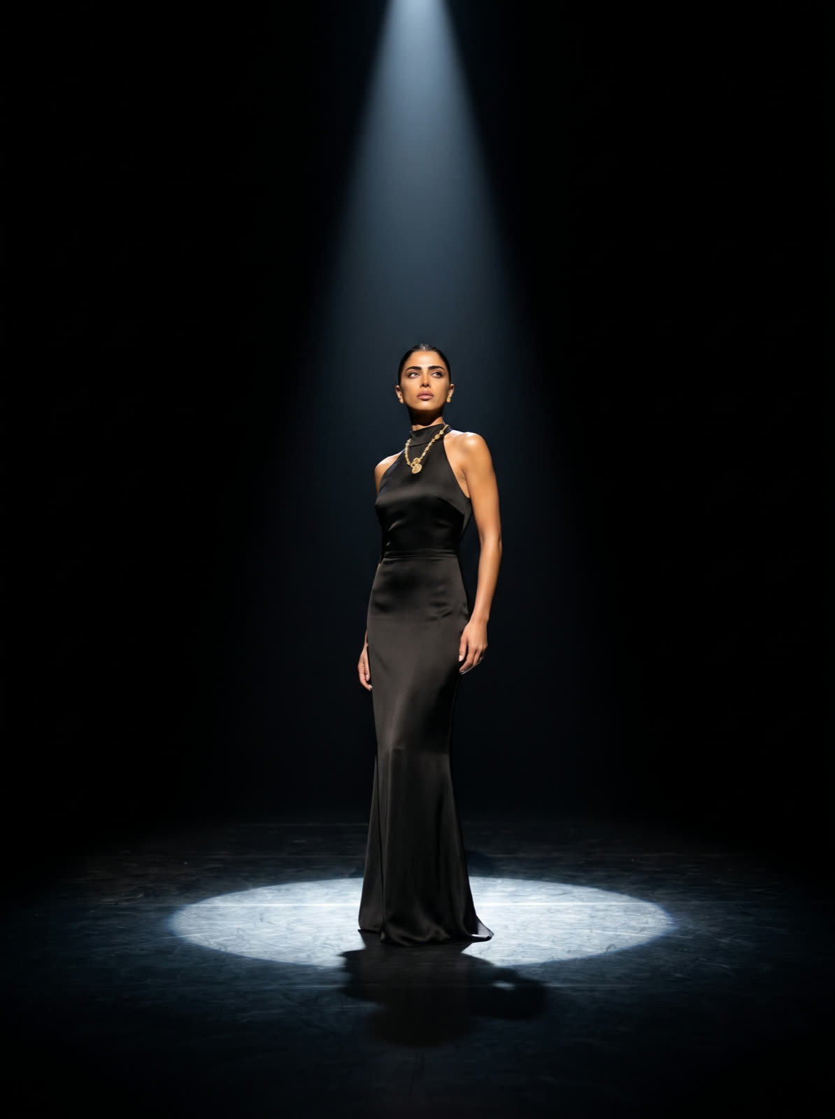 Stage light study, full length